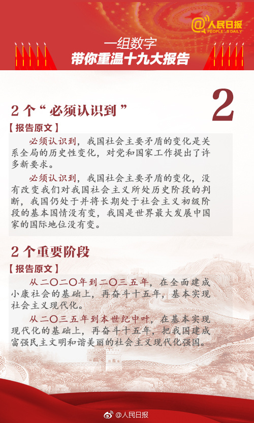 2019年浙江公務(wù)員考試時(shí)政：一組數(shù)字，帶你重溫十九大報(bào)告