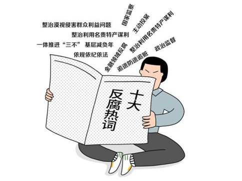 申論積累：2019年度十大反腐熱詞！